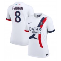 Paris Saint-Germain Fabian Ruiz #8 Gostujuci Dres za Ženska 2024-25 Kratak Rukav